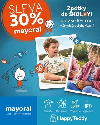 Nový školní rok je za rohem a my Vám ho chceme zpříjemnit. Vyberte si z našich oblíbených kousků pro malé rošťáky i něžné...